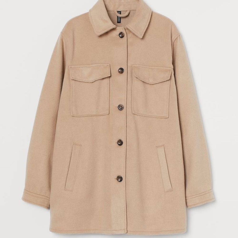 H&M Oversized Shirt Jacket